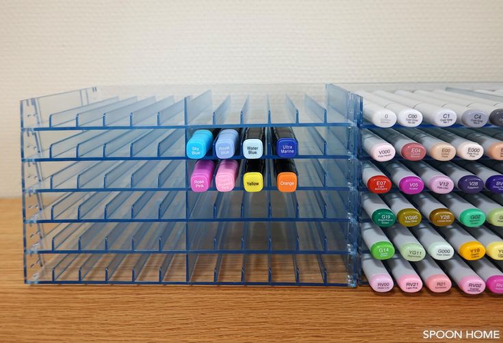 コピック 収納方法おしゃれに、取りやすく収納するアイテムをご紹介