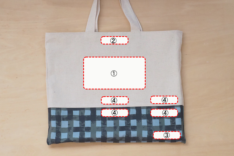 レッスンバッグや移動ポケットに名前を刺繍してみよう 入園・入学準備nunocoto fabric