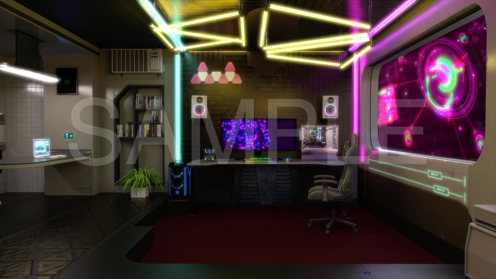 部屋のバーチャル背景バーチャル背景の無料素材集 V背景