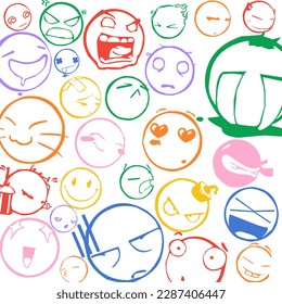 ぽっぷデザイン絵文字*+.のLINE絵文字画像、情報など