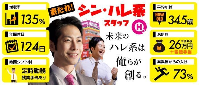 中洲の風俗男性求人！店員スタッフ・送迎ドライバー募集！男の高収入の転職・バイト情報【FENIX JOB】