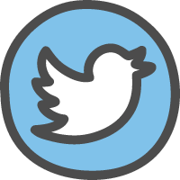 Twitter ロゴ - ソーシャルメディアとロゴ アイコン