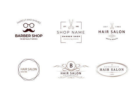 美容室のロゴマークデザインロゴデザイン名古屋.com