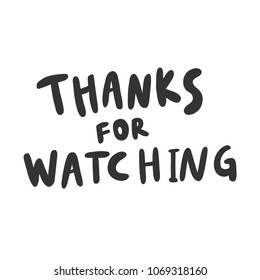 thank you for watching無料テンプレートデザイン。イラストや画像付きも豊富 - Canva キャンバ