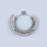 AmazonUSK STORE リングゲージ棒 リングゲージ 指輪のサイズ サイズ棒 指輪 リング 溝付き 軽量 プラスチック 傷がつかないリング内径リングゲージ・ルーペ 通販