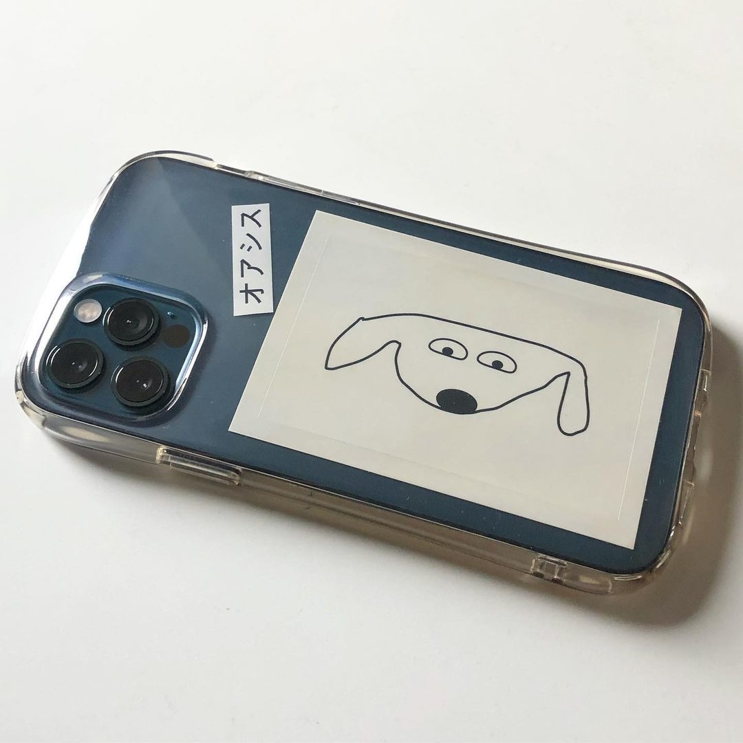 透明スマホケース ステッカー動くTikTok