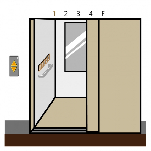 点検中で停止しているエレベーターのイラスト素材161647572 毎月1点無料 フリー のストックフォト イメージマート