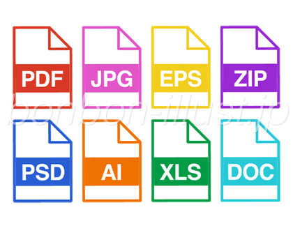 いろいろなバインダーのイラストかわいいフリー素材集 いらすとや
