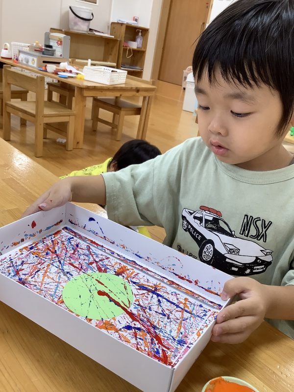 コロコロ楽しい！ビー玉アートたっきー先生