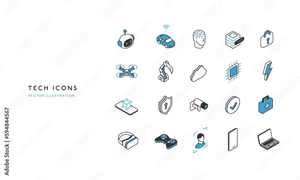 テクノロジーのアイコン デジタル工場記号です フラットのピクトグラム ストックベクター ©cvaradinac@gmail.com 176685264