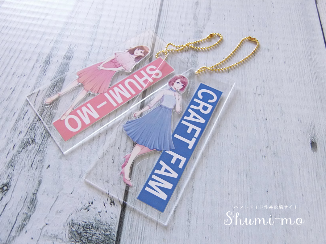 推し活キーホルダーの作り方 Canva ゆりおさん