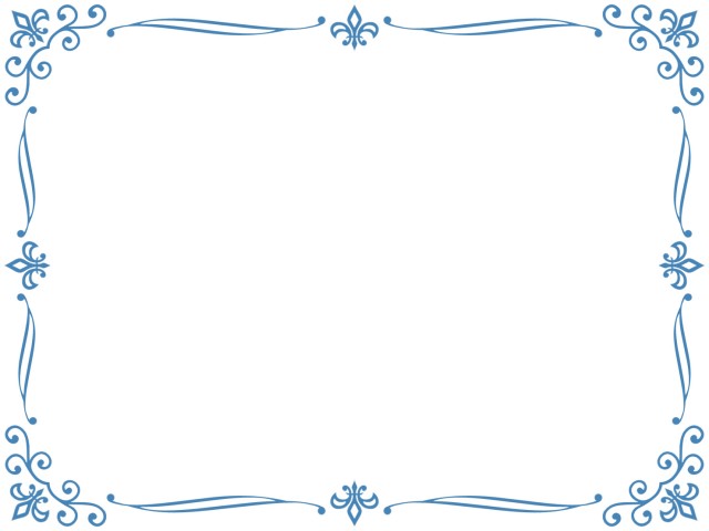 枠・イラスト飾り枠 葉デザイン 無料イラスト素材