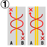 標識のぬりえイラストを無料ダウンロード