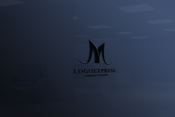 Eと円の柔らかいロゴ