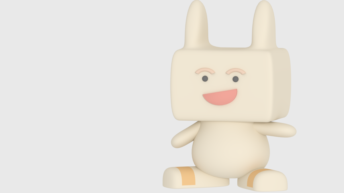 スプラトゥーンのブキをblenderでモデリング２Cafe Cappuccino