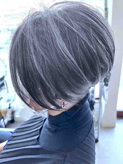 ハイライトカラー×ショート 黒髪にも！入れ方・アレンジ徹底解説ARINEアリネ