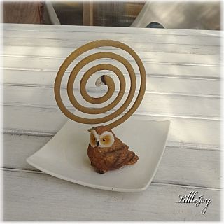 蚊取り線香ホルダー ＤＩＹでおしゃれに可愛編！リノわん.いんふぉ