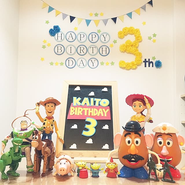 簡単 トイストーリー風 誕生日 動画の作り方SymSymブログ