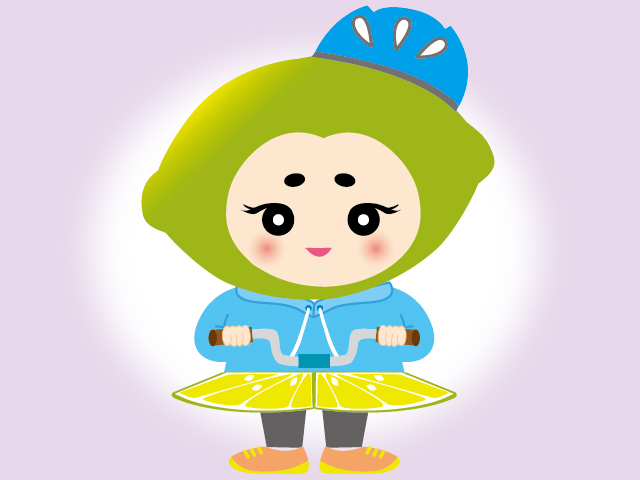 バナナキャラクターイラストのフリー素材イラストイメージ