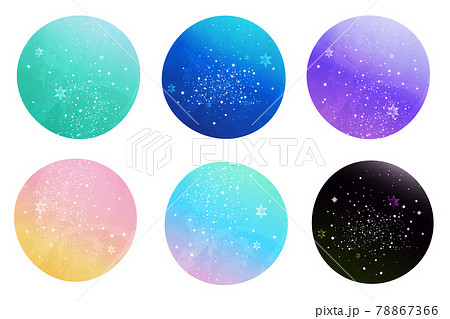 ベーシックなグラデーションアイコンセットイラスト - No: 22717404無料イラスト・フリー素材なら「イラストAC」