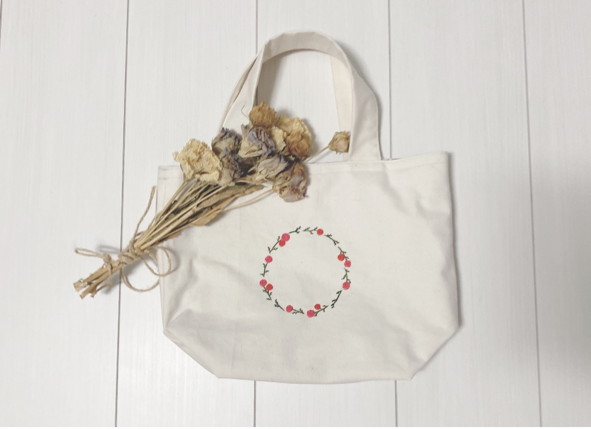 手作りトートバッグ シンプルなグレーがおしゃれ！1枚仕立てで作る帆布のトート