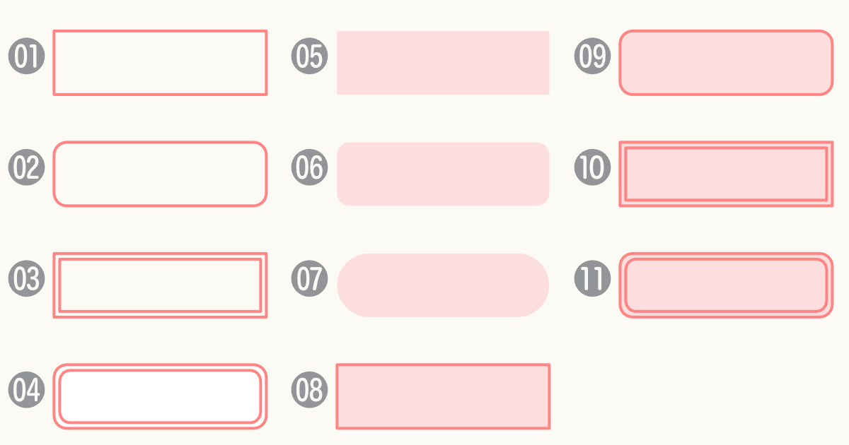 CSS アニマルBOX 囲み枠・飾り枠 コピペで使えるニャーPurple Life