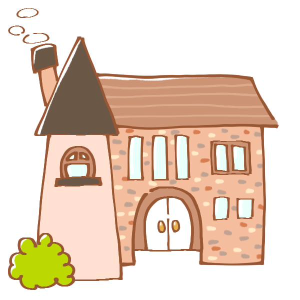 レンガ柄背景～おしゃれなフリーイラスト素材