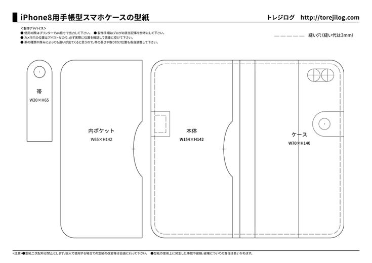 レザークラフト用の型紙を公開しているサイトが少ないので公開ゼロから始めたレザークラフト初心者レベルから頑張って革細工
