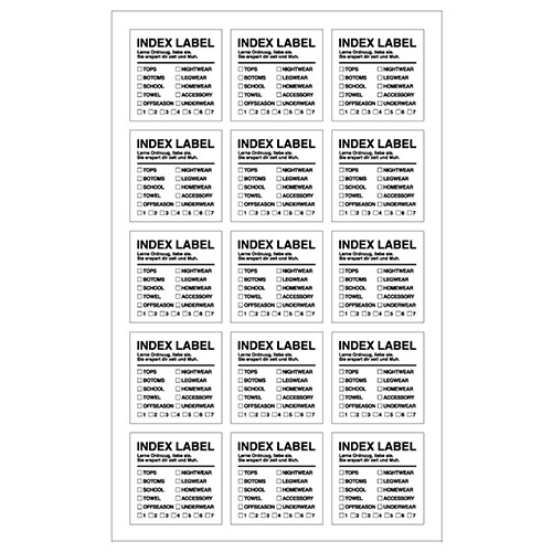 おしゃれでかわいいカラフルなラベルを無料ダウンロード開始！WOLCA