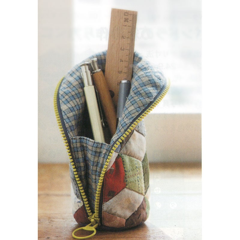 無料型紙あり ３サイズの筒型ポーチ ペンケース の作り方nunocoto fabric