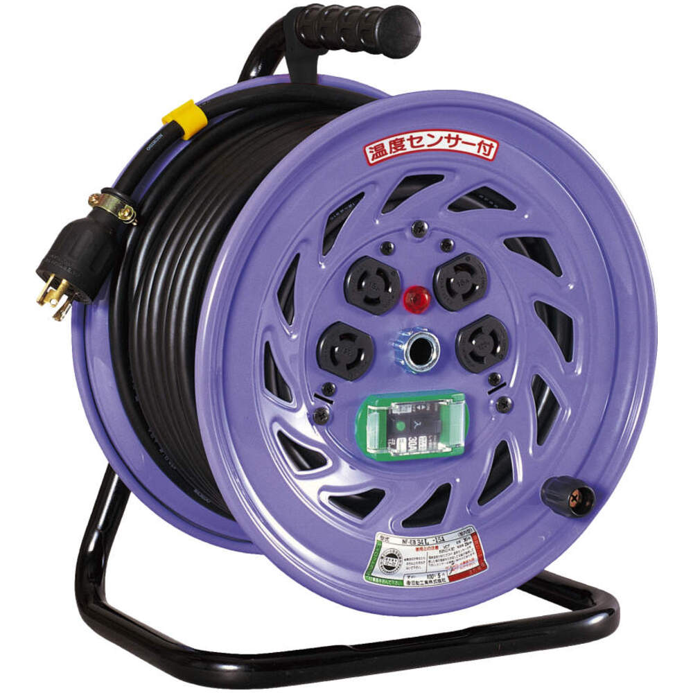 三協リール SCS310B コードリール 100Vコードリール1.25×3心×10m オレンジ