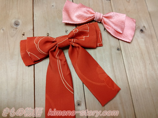 リボン」のアイデア 8 件リボン 作り方 布, リボンバレッタ 作り方, リボン作り