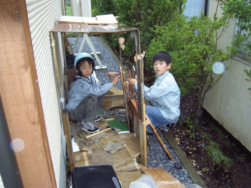 大人の秘密基地としての小屋