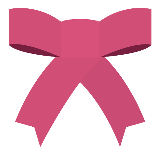 かわいいピンクのリボンのクリップアートイラスト画像とPSDフリー素材透過の無料ダウンロード - Pngtree