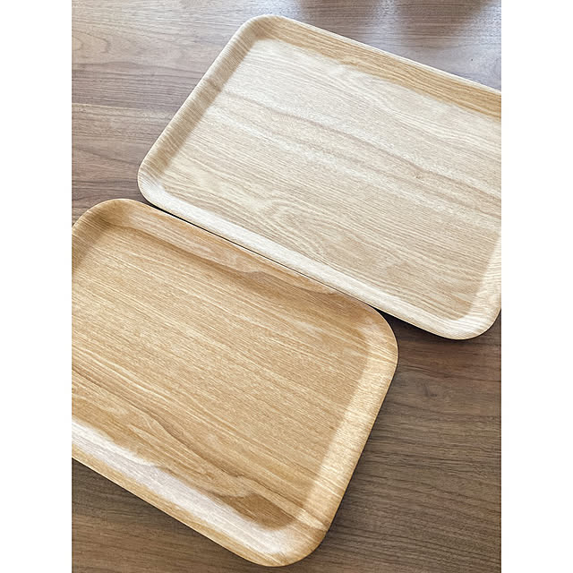 すべり止め付き木製トレー - 100均ブログ miyuremama'ｓ life
