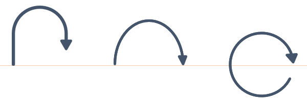 Photoshop 矢印の作り方・曲げる方法