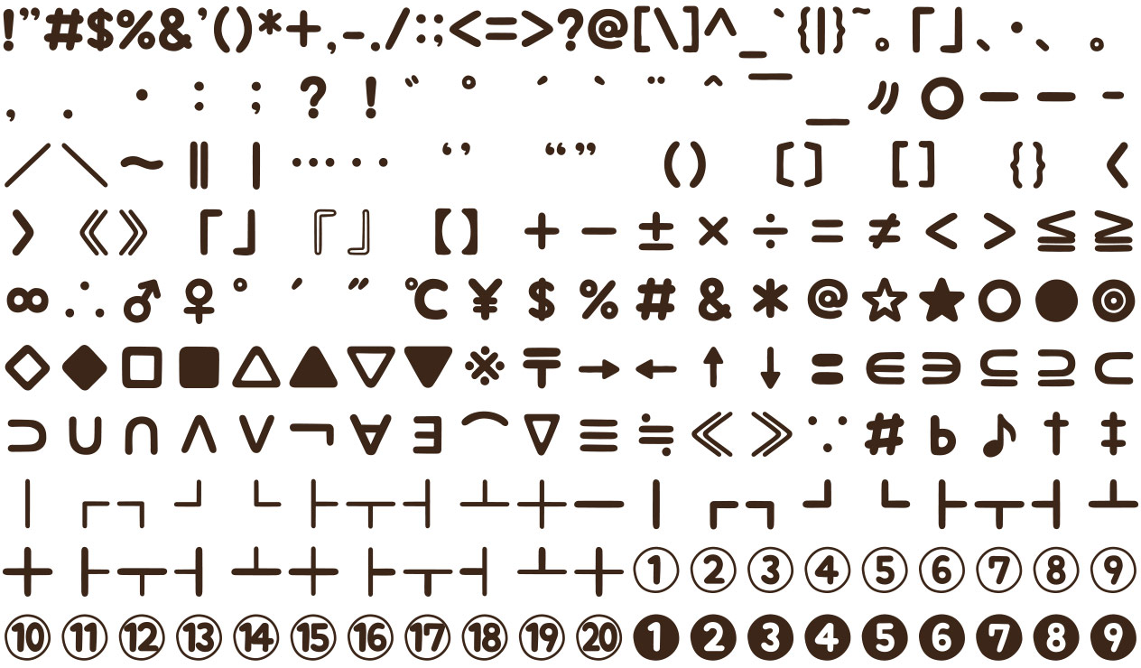 コピペ可能♡iPhone版特殊文字 記号 顔文字とかわいい組み合わせ特集 – Fantage Jam ファンジャム