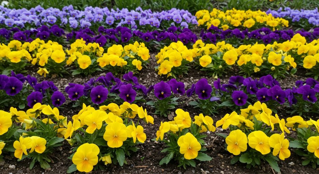 あれこれ悩んで ビオラの植え付けを～ : 花好きおばあさんの 園芸ボランティア日記