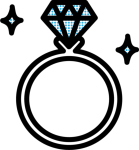 ハートのアイコンリング全22種AOmaterial:フリー素材配布サイト