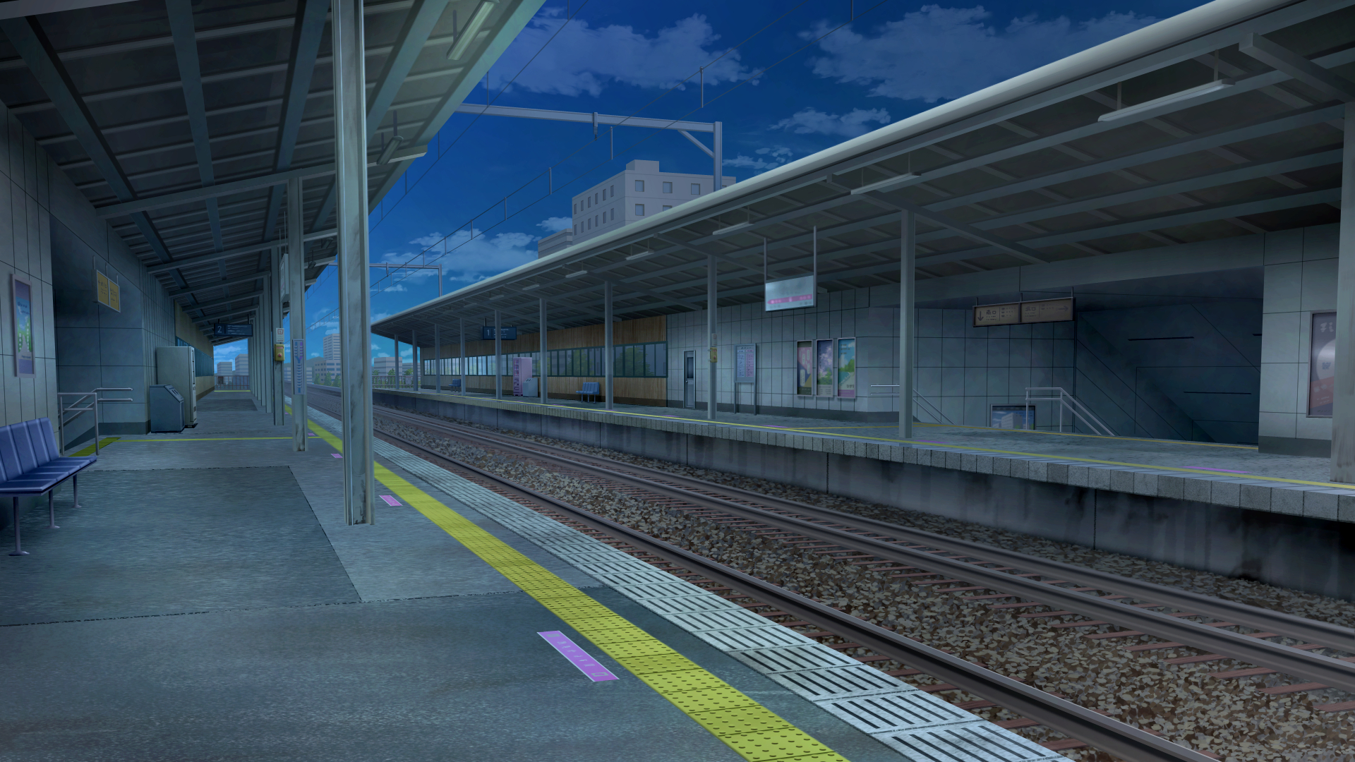 駅 – フリーイラスト素材集 KuKuKeKe