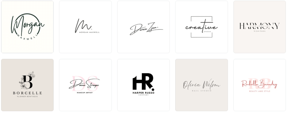 無料ロゴテンプレートおしゃれカッコいいロゴ80選 Photoshop Illustrator対応PhotoshopVIP