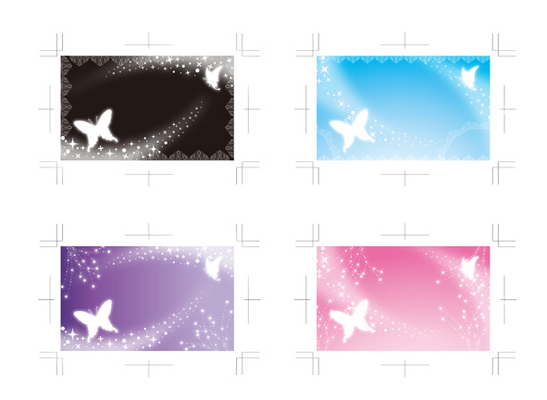 名刺 背景 フリー素材269 無料写真