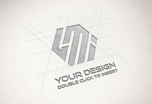 段ボールにエンボス加工するためのロゴモックアップ フリー素材PSD無料ダウンロード - Pikbest