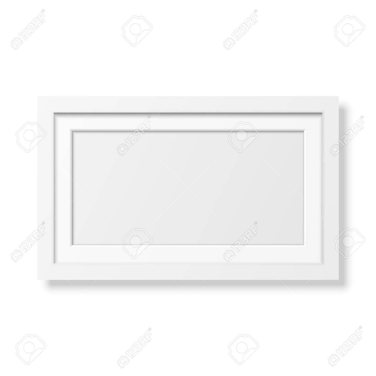 透過・ラインのシンプルフレーム枠 モノクロ白黒クラシカル背景表彰状POP：イラスト無料