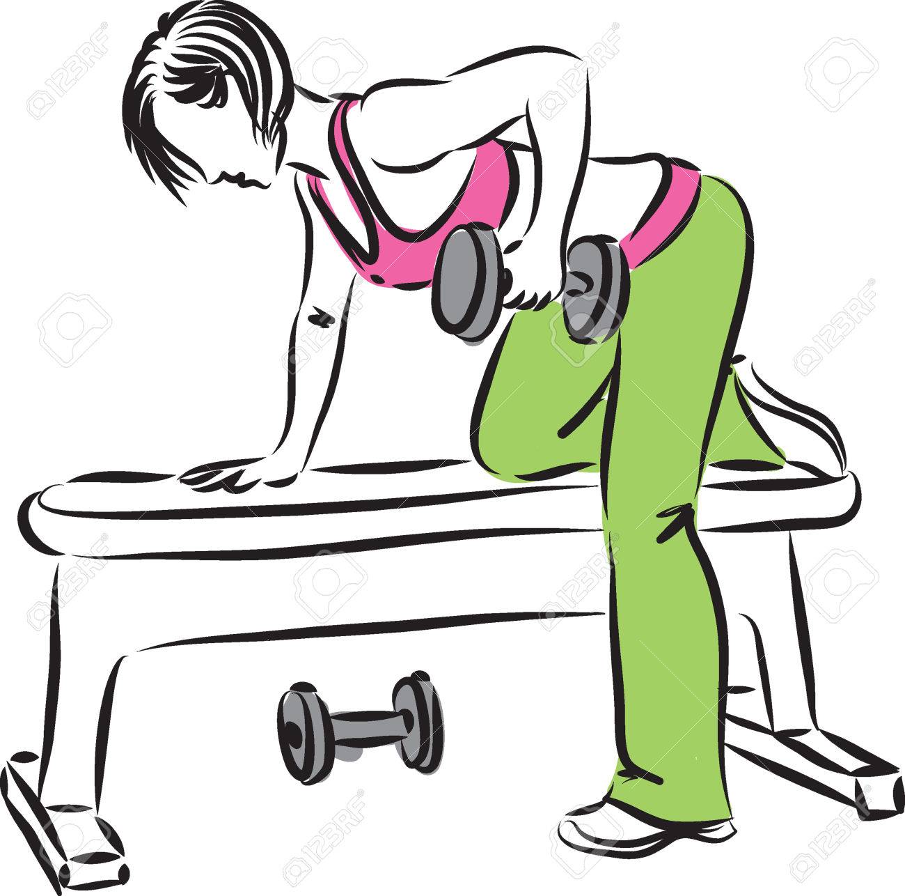 ハンドニーのイラスト 体幹トレーニングかわいいフリー素材集 いらすとや