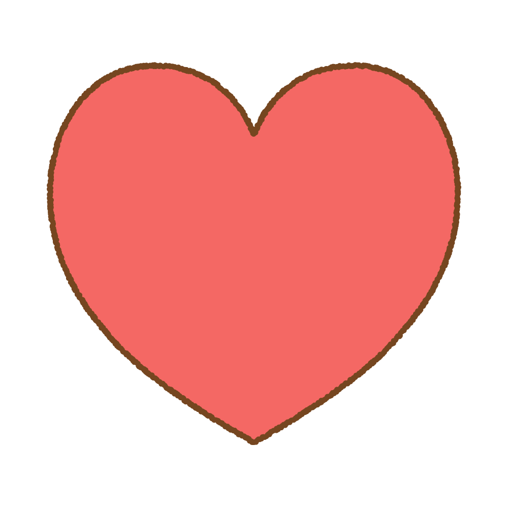 ハートアイコンCanva キャンバ