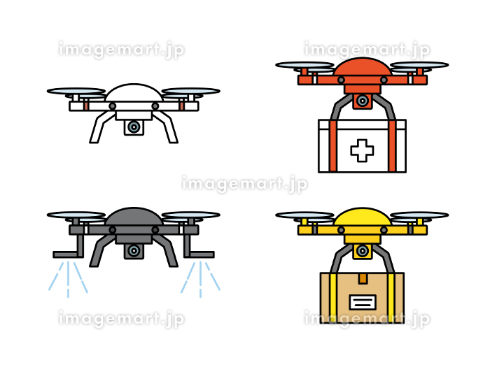 スマート農業 ドローンのイラスト 農薬散布 肥料散布161696399 毎月1点無料 フリー のストックフォト イメージマート