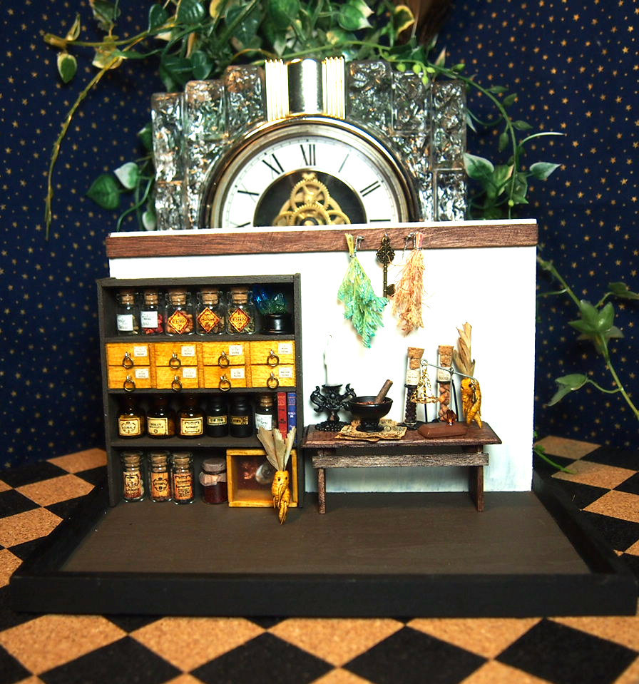 100均セリア ぬい活のドールハウスをアレンジしてみました！-趣味人のブログ