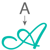 手描きの水彩画のアルファベット。水彩フォント文字。筆記体のフォントです。塗装済み完成品 Foの写真素材・画像素材 Image 28468330