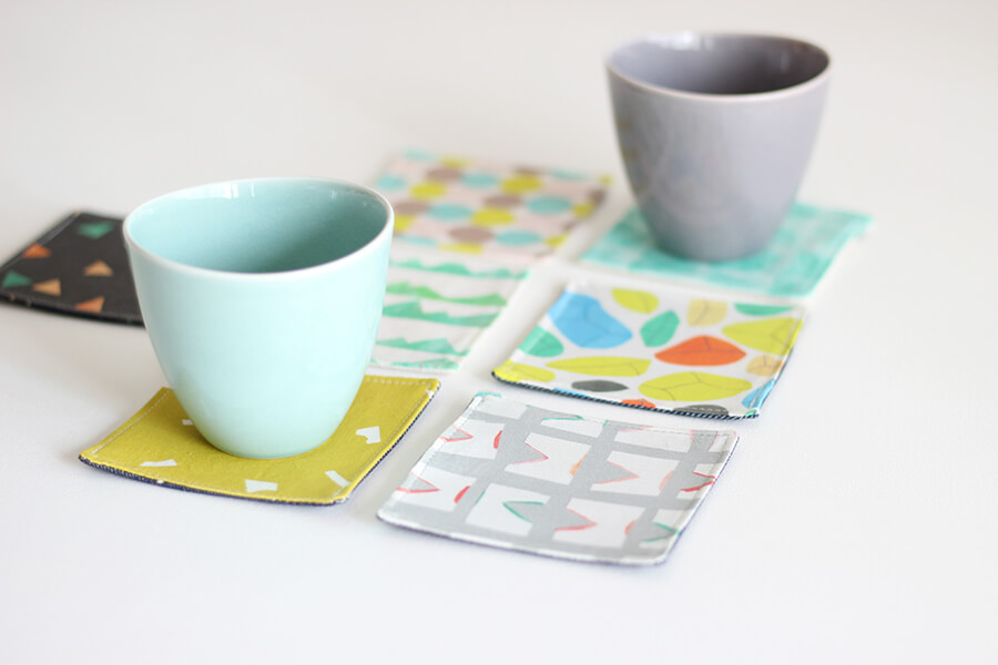 簡単！ハギレで手作りコースターの作り方